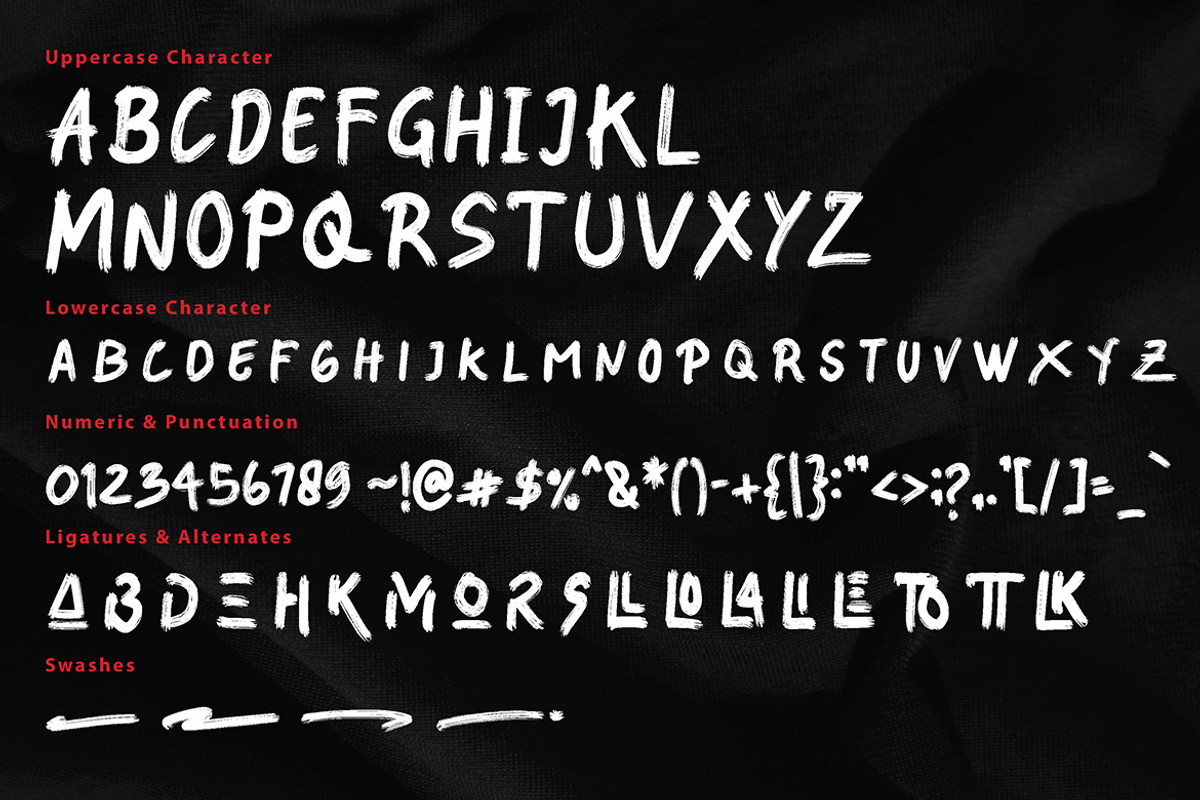 Drakhon Brush, a Handwritten Font by Eltypesstudio (Photo 7 of 11)