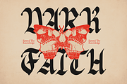 Braffyon | Blackletter Typeface, a Blackletter Font by Denustudios (Thumbnail 2 of 12)
