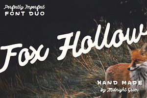 Fox Hollow Font Duo