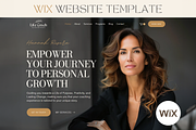 Life Coach Website Wix Template, a Wix Template by vectorocean (Thumbnail 1 of 11)