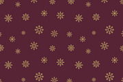 Winter snow flakes seamless patterns, a Pattern Graphic by Good Studio (Thumbnail 2 of 9)