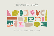 Cutouts - Playful Paper-Cut Shapes, an Object Graphic by Léo Alexandre (Thumbnail 2 of 12)