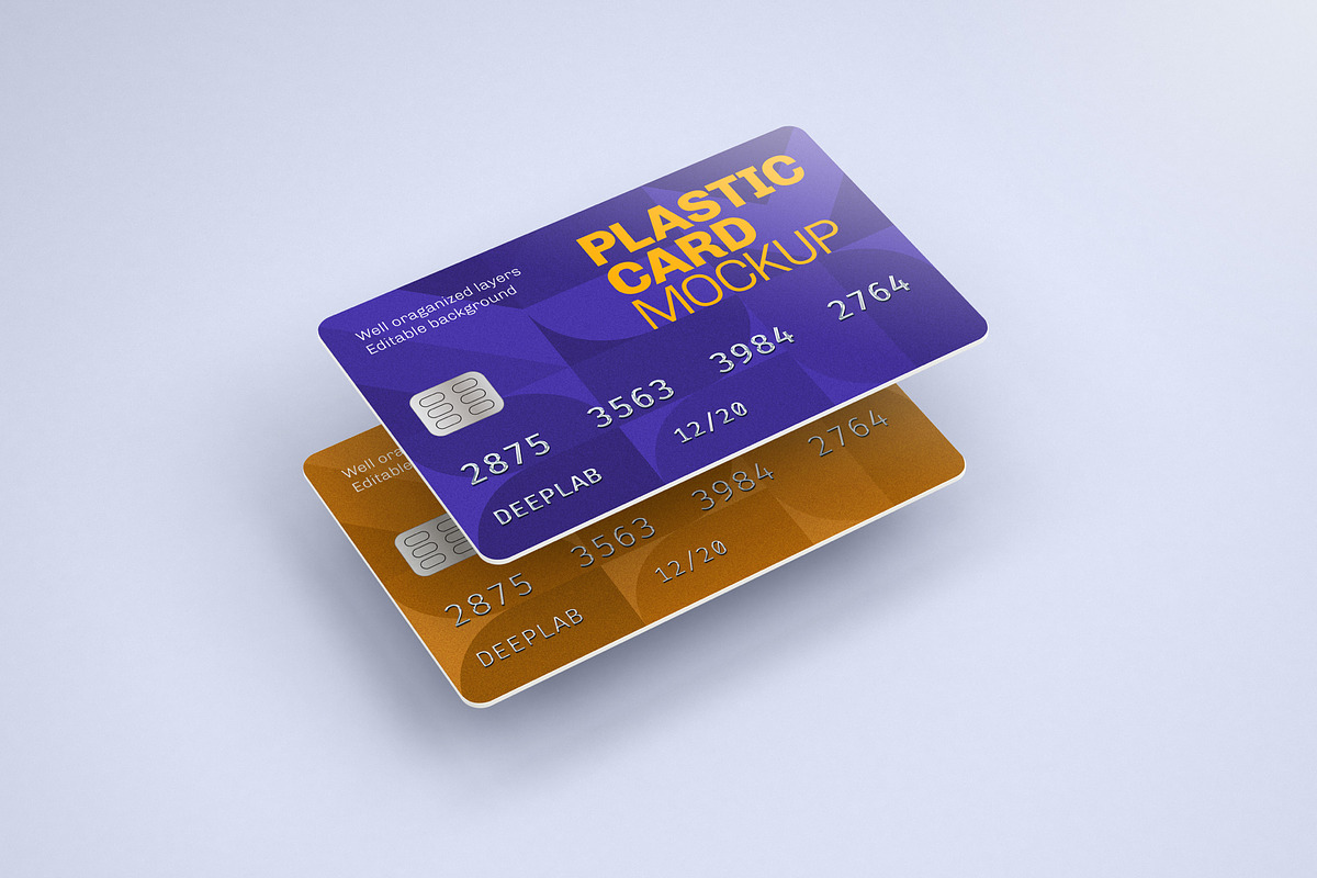 Plastic Card Mockup | Credit Card, a Print Template by Deeplab (Photo 19 of 26)