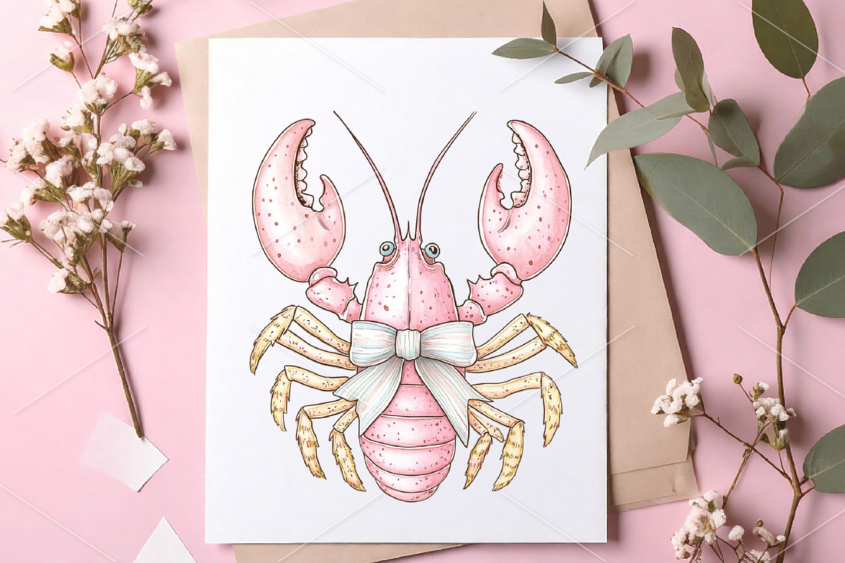 Watercolor Summer Clipart Bundle, a Seasonal Illustration by Canvas Craft (Photo 7 of 7)