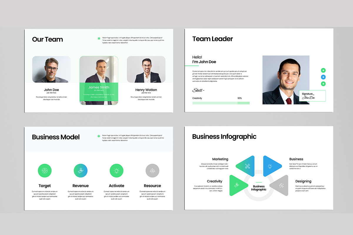 Business Plan Presentation Template, a Presentation Template by MightyDesign (Photo 4 of 8)