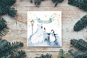 Winter Woodland, Festive clipart, an Illustration by SimpleWishesArt (Thumbnail 5 of 5)