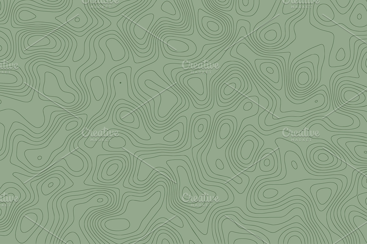 Topographic Map Vector Backgrounds, a Background Graphic by alexdndz (Photo 4 of 5)