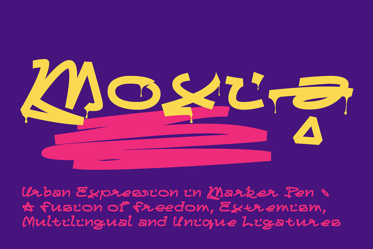 Moxie, a Handwritten Font by Fontanatype (Photo 1 of 10)