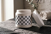 Ceramic Candle Jar Mockup, a Household Mockup by Designer Dude (Thumbnail 2 of 2)
