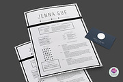 Modern , chic CV template, a Resume Template by Chic templates (Thumbnail 4 of 5)