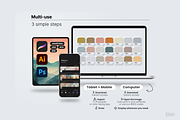 Pastel Color Swatches for Procreate, a Palette Add-On by Designer's Kit Co (Thumbnail 2 of 10)