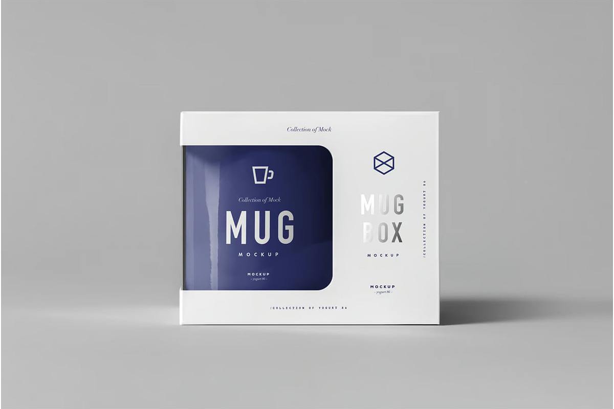 Mug & Box Mock-up, a Cups & Container Mockup by zippypixelstudio (Photo 8 of 9)