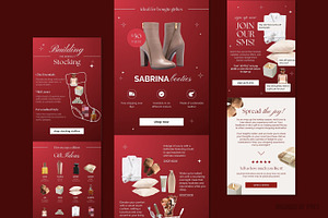 Christmas Holiday Email Templates