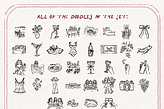 Vacation Clipart, Travel Doodles, an Object Illustration by The October Creative (Thumbnail 5 of 7)