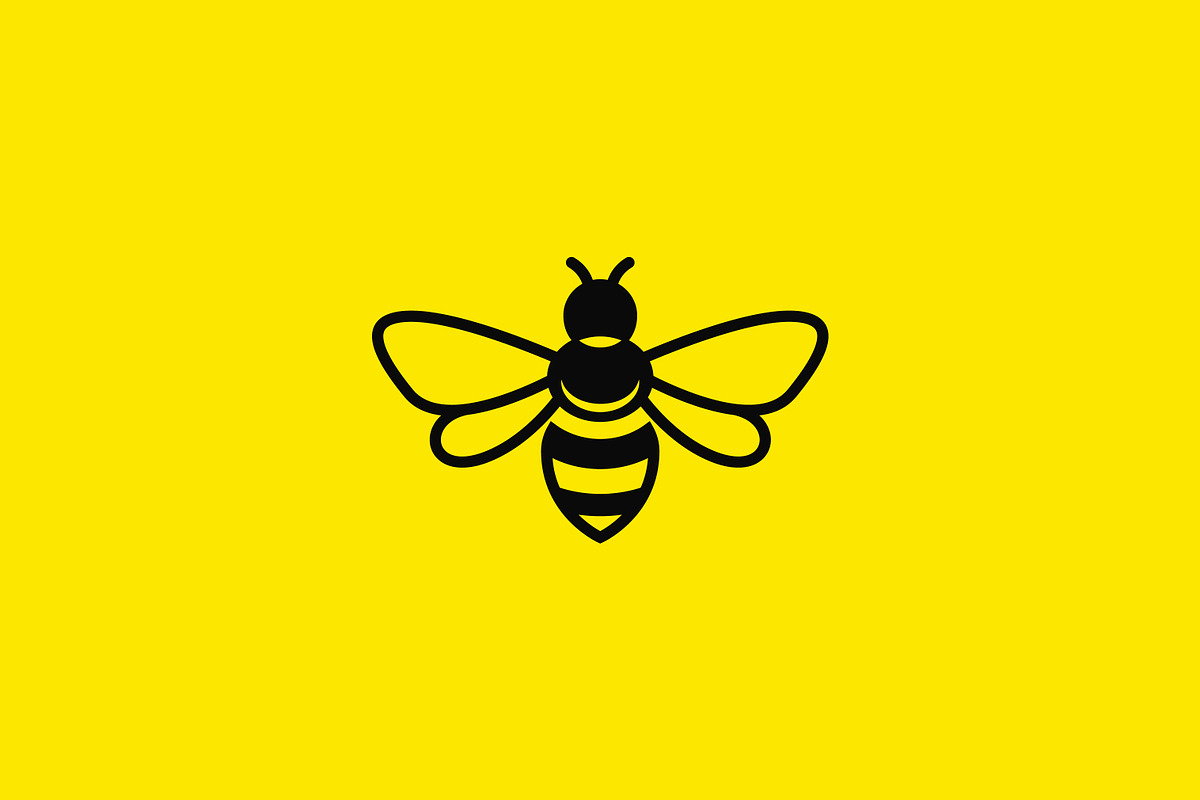 Honey Bee Logo Yellow Symbol, a Branding & Logo Template by Signatoro (Photo 2 of 3)