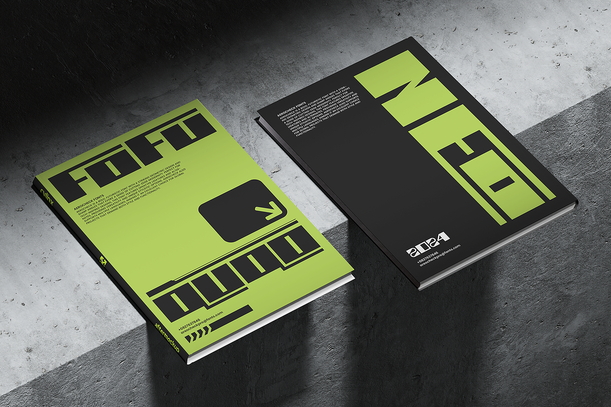 Areocheck Techno Fonts Three Styles, a Font by Erifqizefont (Photo 12 of 15)
