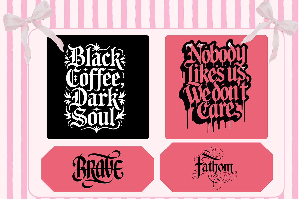 Gothic & Aesthetic Typography, a Hoody Mockup by Printable Design Store (Photo 1 of 5)