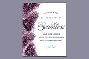 Amethyst Borders - Gemstone Edges, an Object Graphic by Turning Moss (Thumbnail 3 of 8)
