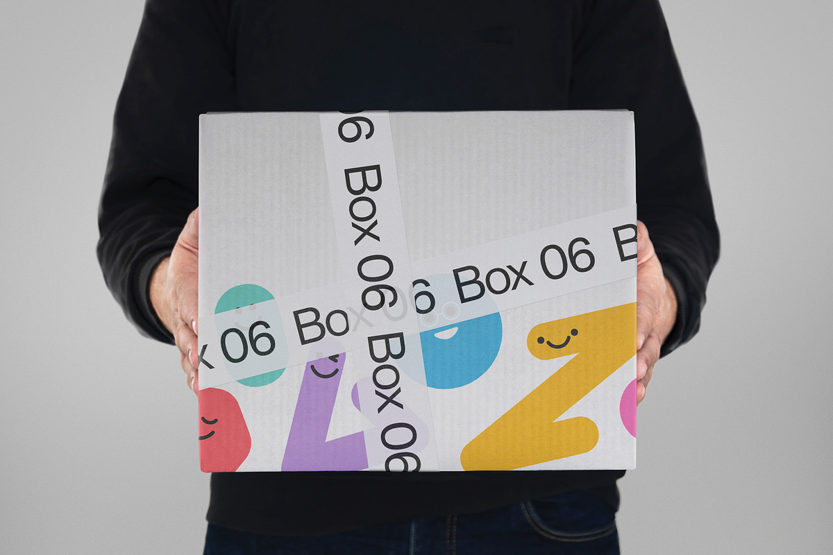 Packaging Box 06 Mockup, a Packaging Mockup by mockstar (Photo 8 of 10)