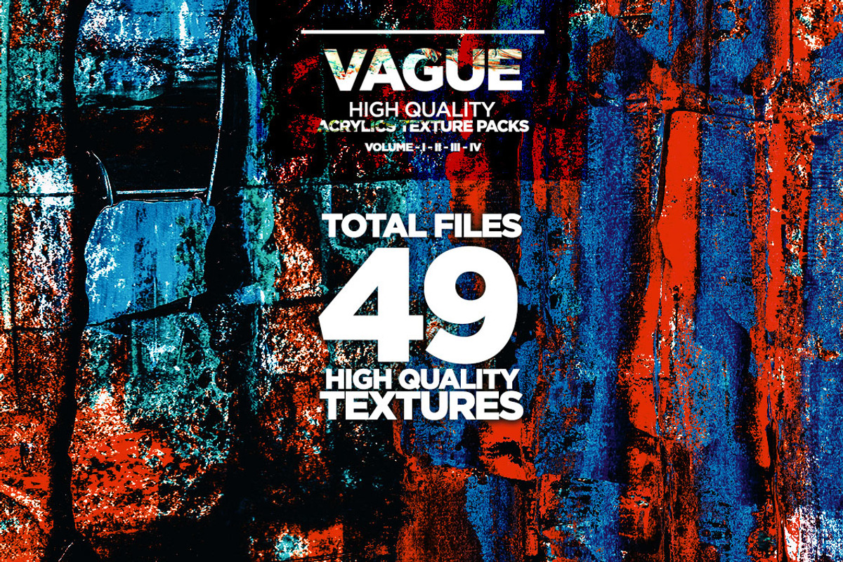Vague 49 Acrylics Textures Packs, a Pattern Graphic by nicholasasmita (Photo 3 of 51)
