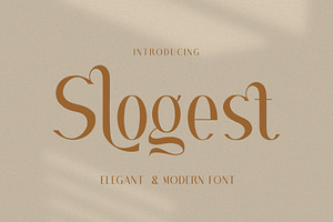 Slogest Sans Serif Font