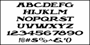 Talking Picture JNL, a Slab Serif Font by Jeff Levine Fonts (Thumbnail 5 of 5)