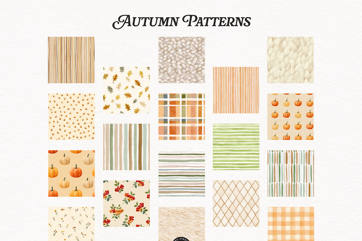 Fall Nursery Atelier Clipart Bundle, an Animal Illustration by PaintPixelCo (Photo 6 of 16)