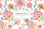 Paisley Watercolor Pattern, an Object Graphic by Lembrik's Artworks (Thumbnail 2 of 6)