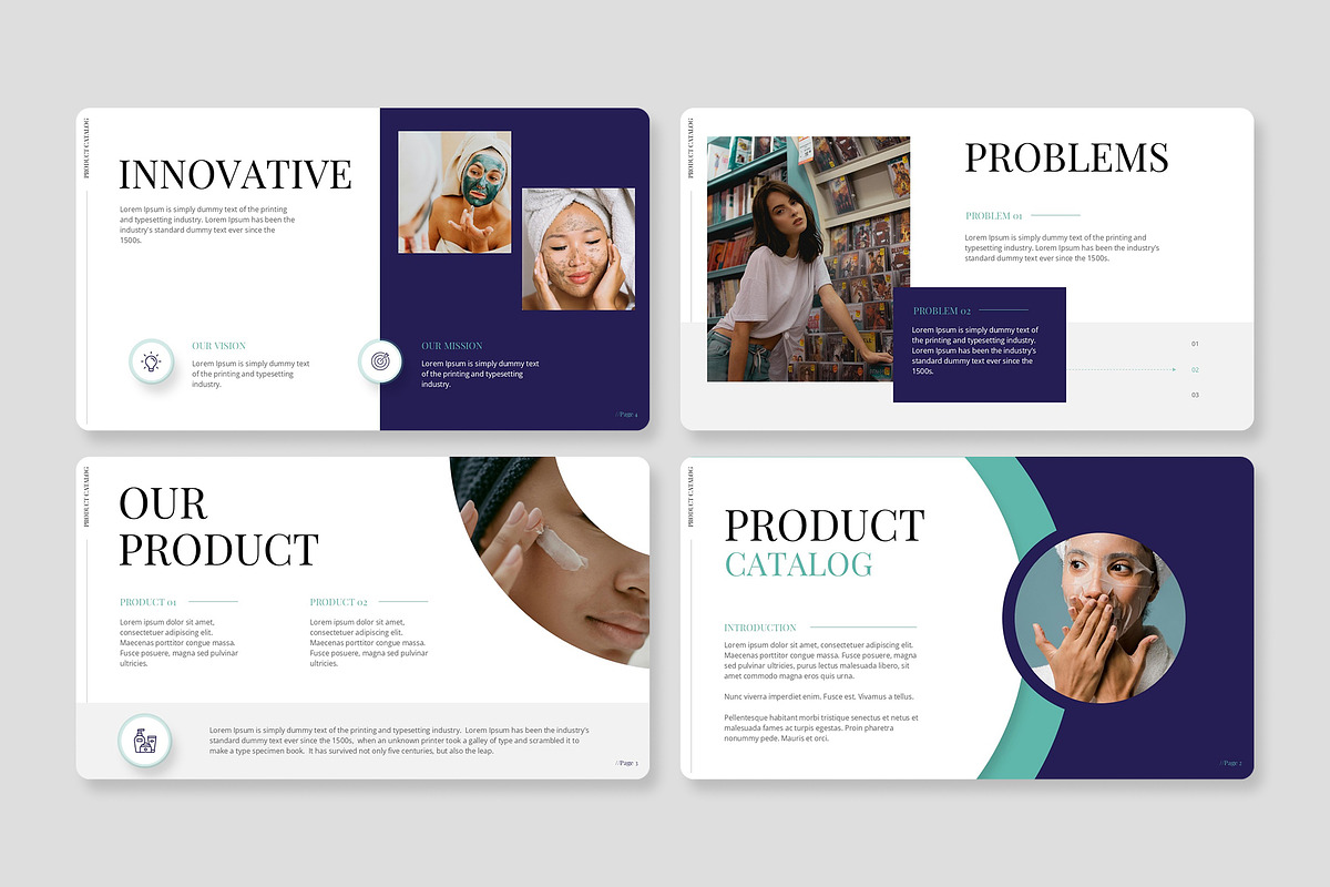 Skinny - Product Catalog PowerPoint, a Presentation Template by Premast (Photo 2 of 4)