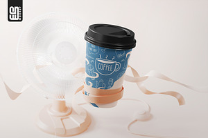 Takeaway Paper Coffee Cup Mockup