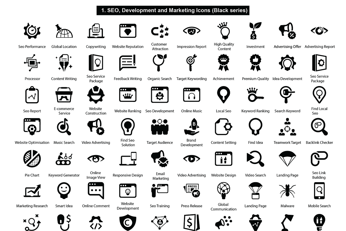 Icon Pack, an Icon by Symbolic Language (Photo 5 of 44)