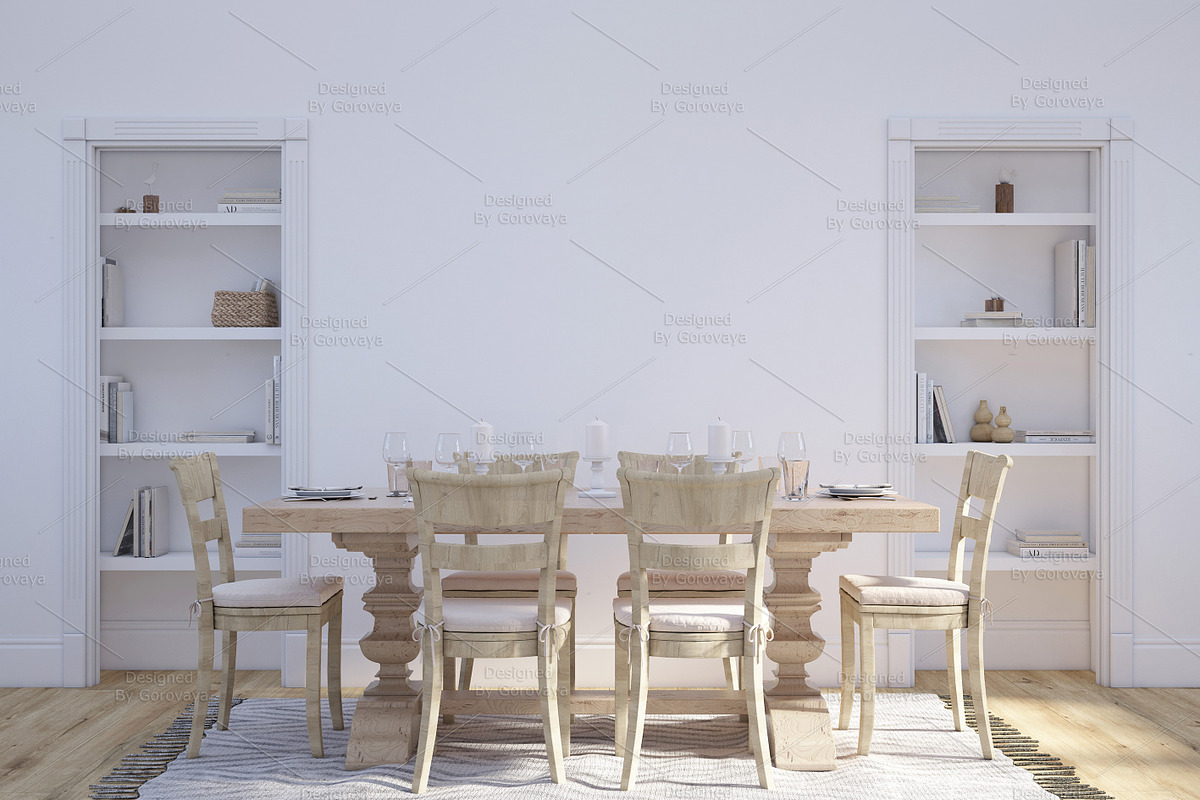 Interior Mockup Farmhouse Bundle, a Household Mockup by Designed By Gorovaya (Photo 12 of 26)