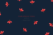 Ukrainian Folk. Watercolor flowers, an Illustration by Ooh Lily (Thumbnail 9 of 12)