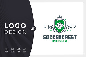 Soccer Crest Logo Template