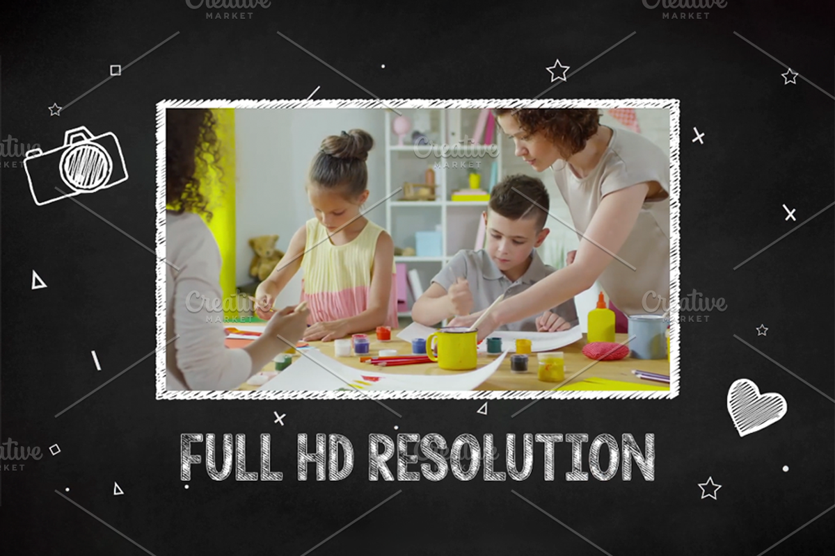 Chalkboard Titles, a Templates & Theme by VaheGrigoryan (Photo 7 of 13)