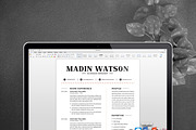 Simple Professional Resume Template, a Resume Template by ResumeInventor (Thumbnail 5 of 6)