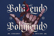 Black Deamond Typeface, a Blackletter Font by alit design (Thumbnail 8 of 17)