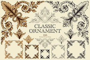 Vintage Frames And Borders SVG
