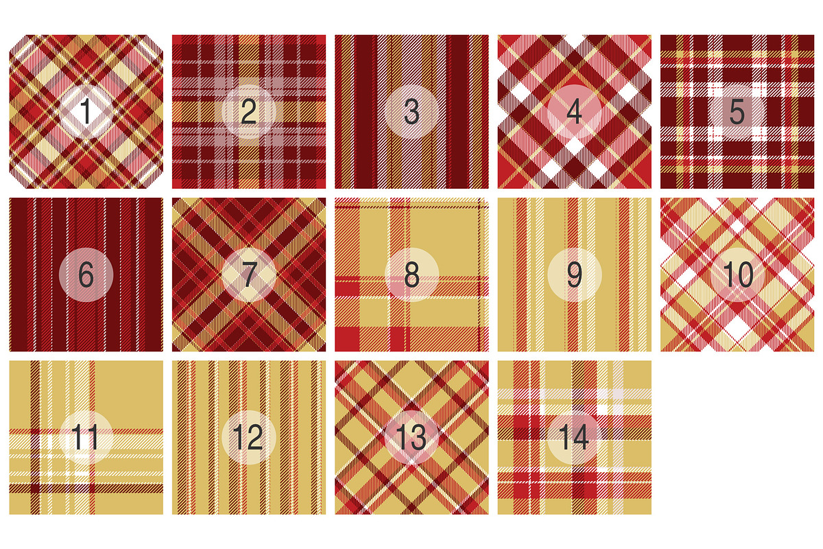 #123 Luxury Gold Pattern Pack, a Pattern Graphic by Plaid4You (Photo 2 of 11)