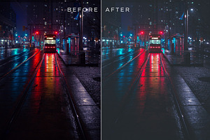 71 City Night Lightroom Presets