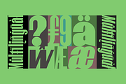 Fyntra Cybe Modern Narrow Sans Serif, a Sans Serif Font by groens (Thumbnail 2 of 7)