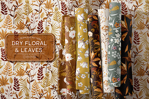 Dry Floral & Leaves Collection