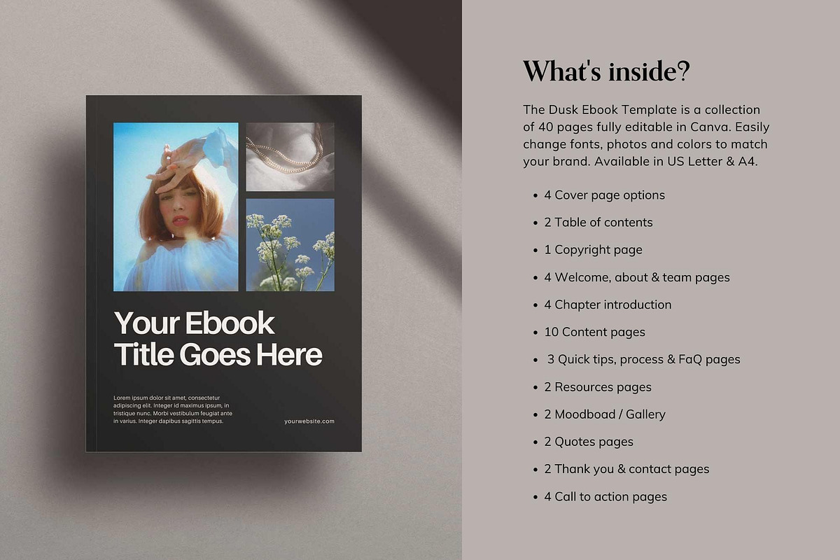 DUSK | Ebook Canva Template, a Magazine Template by Sierra Creative Studio (Photo 10 of 12)