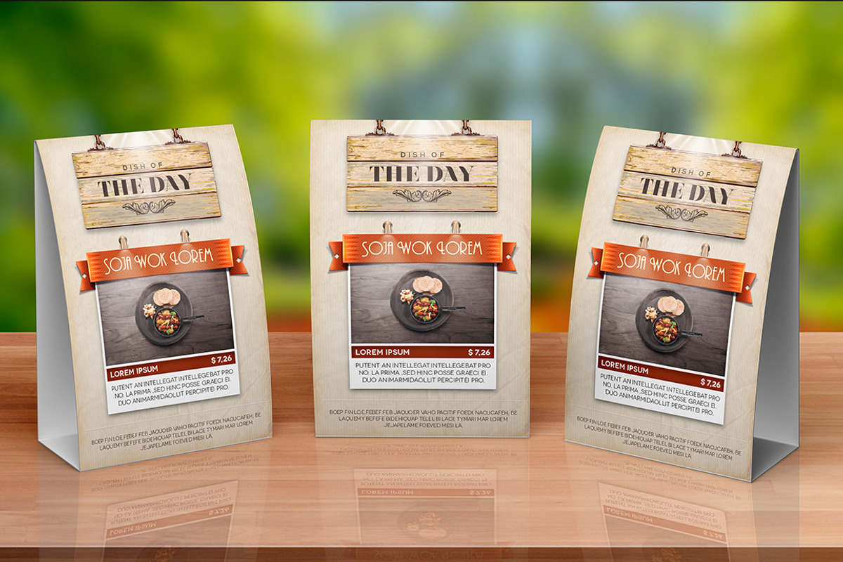 Elegant Food Menu 2, a Brochure Template by Luuqas Design (Photo 4 of 5)