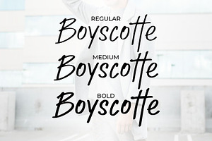 Boyscotte Mature Handwritten Font