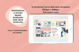 Brand Slide Deck Canva Templates