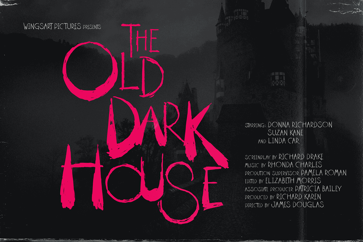Outright Horror: Halloween Font, a Handwritten Font by Wingsart Studio (Photo 6 of 16)