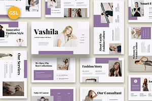 Vashila - Fashion Collection GSlides, a Presentation Template by Fit-tee