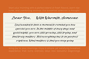 Antique Journal Modern Handwritten, a Script Font by Letterena Studios Script (Thumbnail 6 of 10)