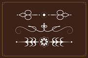 Abstract Decorative Lines Dividers, a Stationery Template by Photoshop Action (Thumbnail 2 of 6)